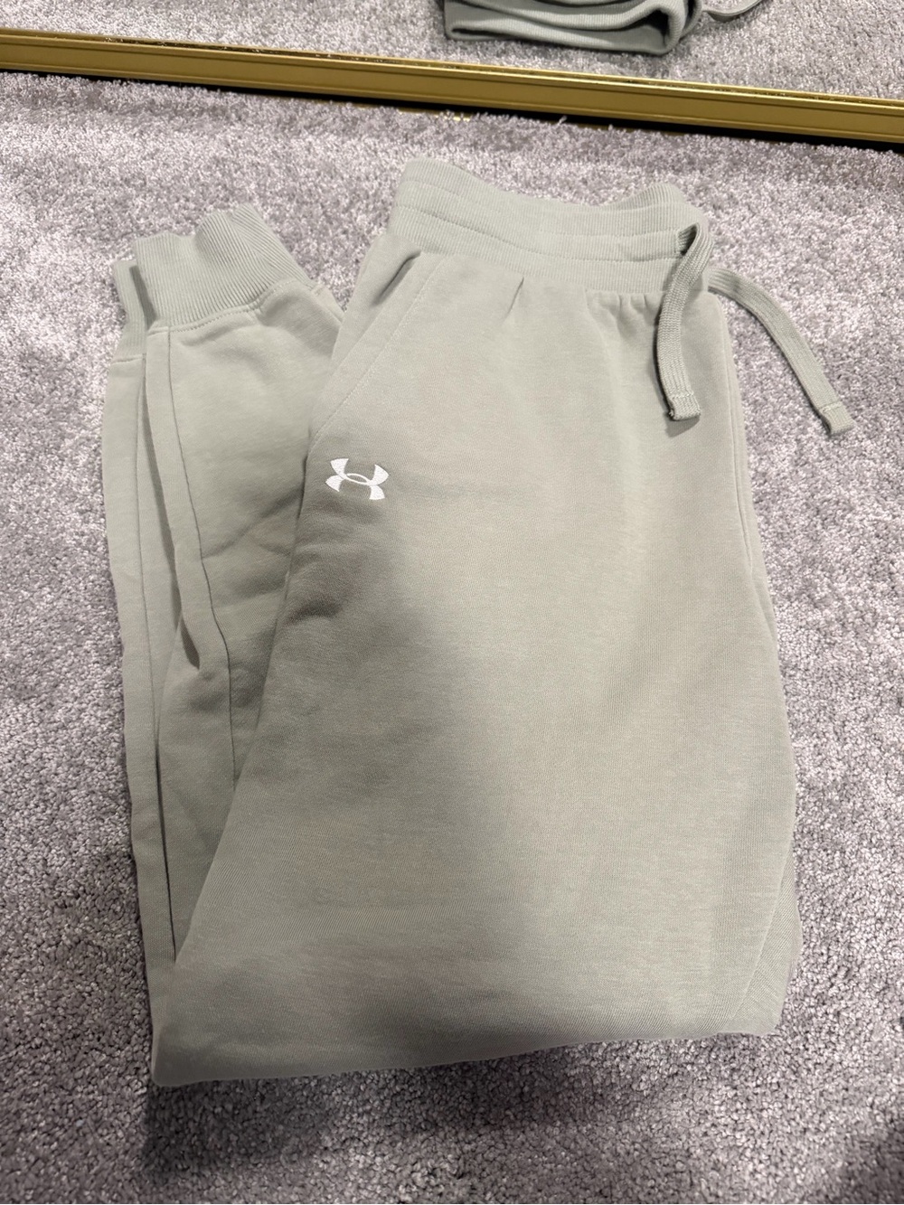 Under Armour Sage Green Drawstring Joggers